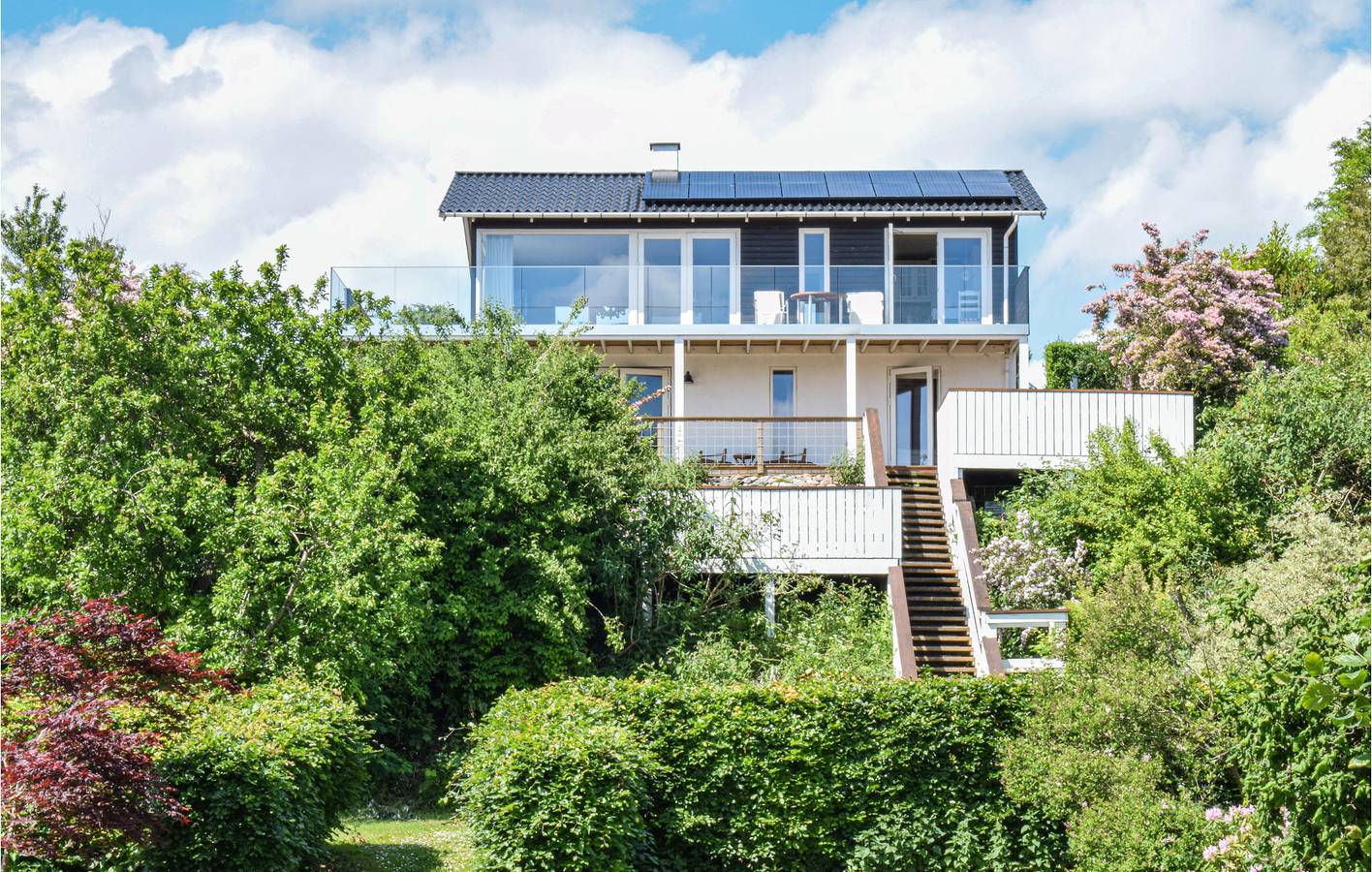 Ferienhaus für 6 Personen mit Terrasse in Skibby, Frederikssund und Umgebung