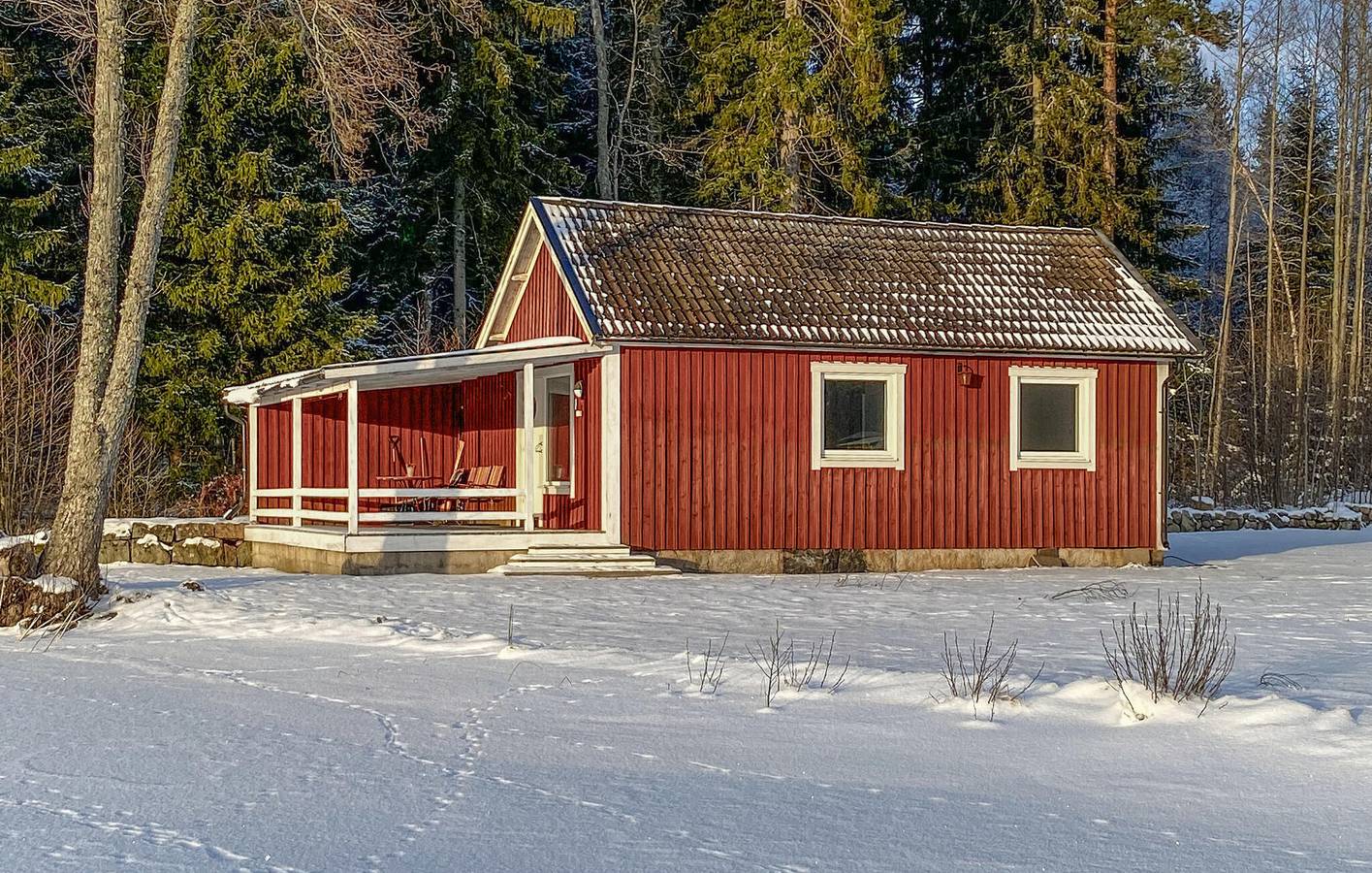 Maison de vacances pour 4 personnes avec vue sur le lac in Région de Jönköping