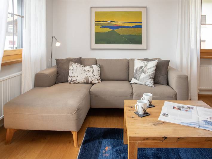 Ferienwohnung für 6 Personen, mit Ausblick und Garten sowie Sauna und Balkon in Graubünden - 2