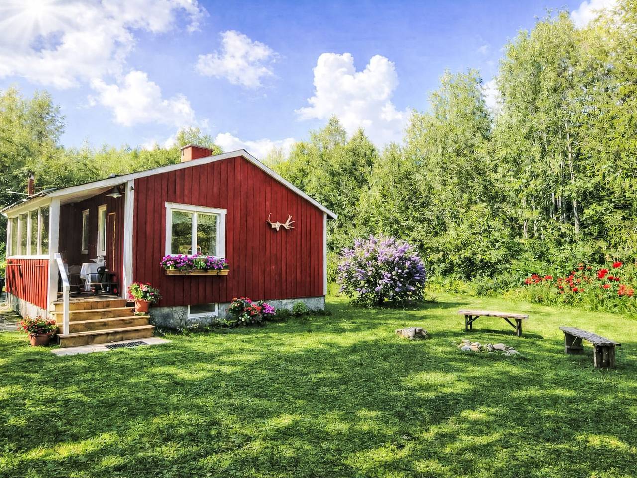 Gemütliches Ferienhaus Angermanland - höga Kusten in Ångermanland