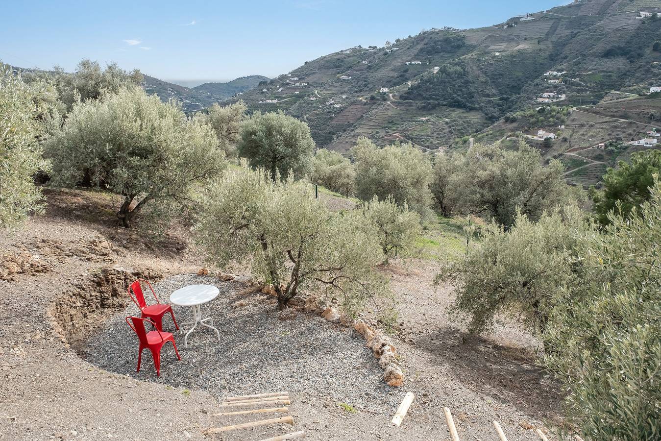 Chalet 'Finca Aguaillo' mit Bergblick, Wlan und Klimaanlage in Cómpeta, Málaga Provinz