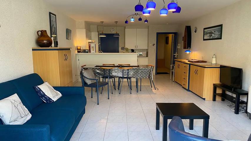 Appartement de vacances pour 5 personnes, animaux acceptés à Nieuwpoort