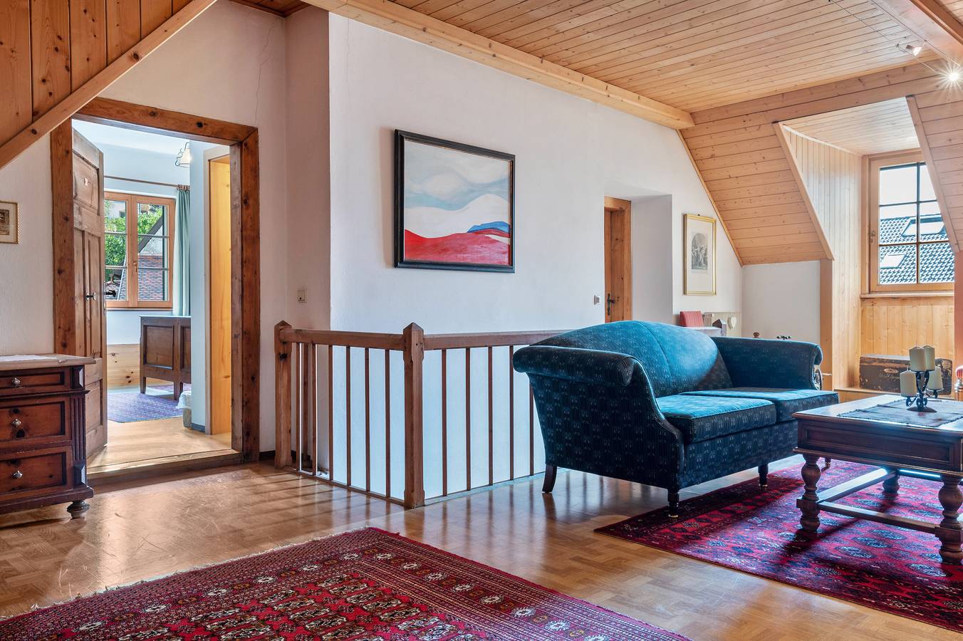 Zimmer 'Hirschen Aldo' mit Bergblick, Gemeinschaftsterrasse und Wi-Fi in Sarnthein, Sarntal