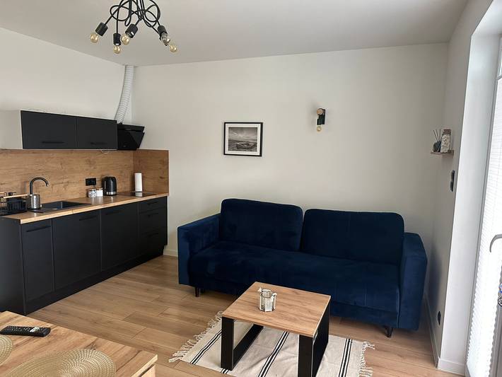 Apartament wakacyjny dla 4 osób, z taras, Dla rodziny w Chłopy