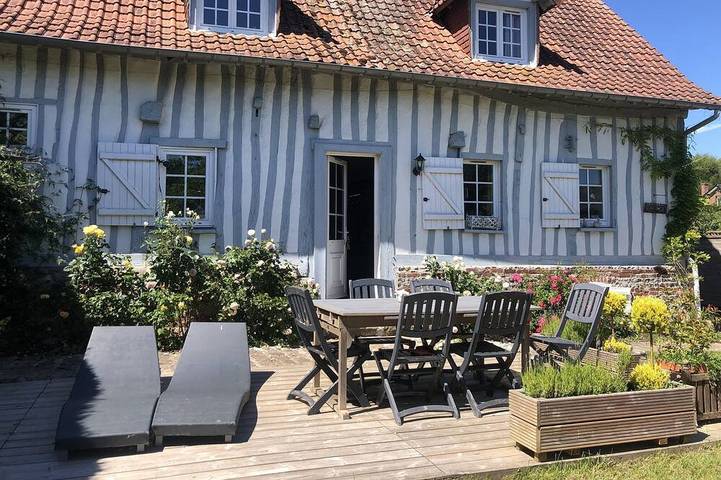 Maison de vacances pour 4 personnes, avec Jardin à Offranville
