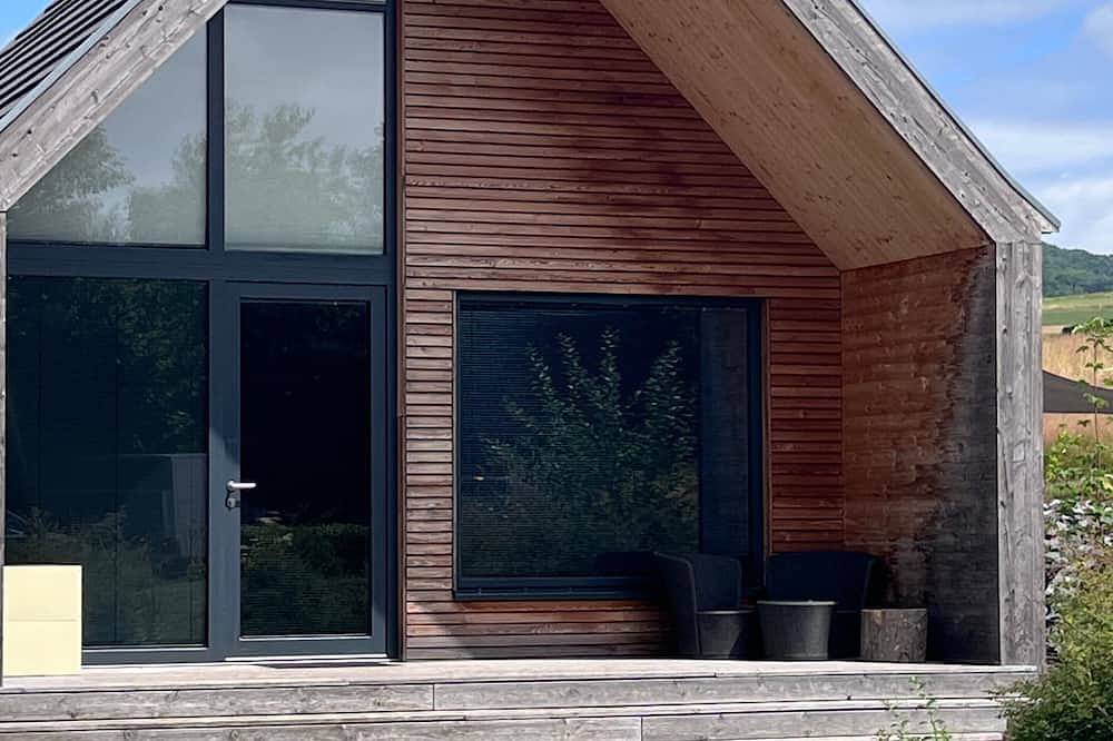 Ferienhaus an der Wasserkuppe mit Terrasse, Wlan & Klimaanlage in Poppenhausen, Rhön-Hessen