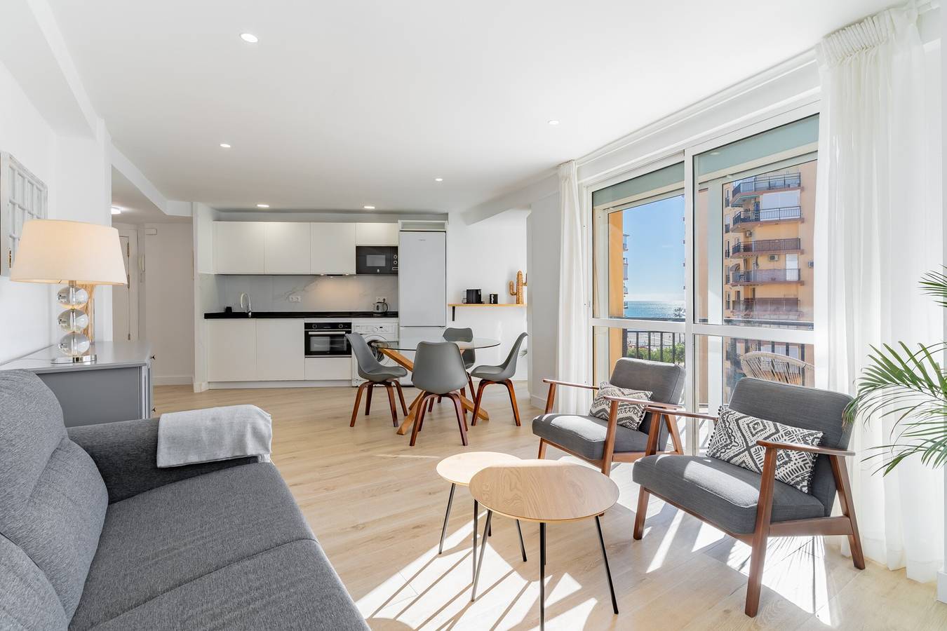 Apartamento inteiro, Apartamento 'Playamar - Torremolinos' com Vista Mar, Wi-Fi e Ar Condicionado in Playa Los Álamos, Torremolinos