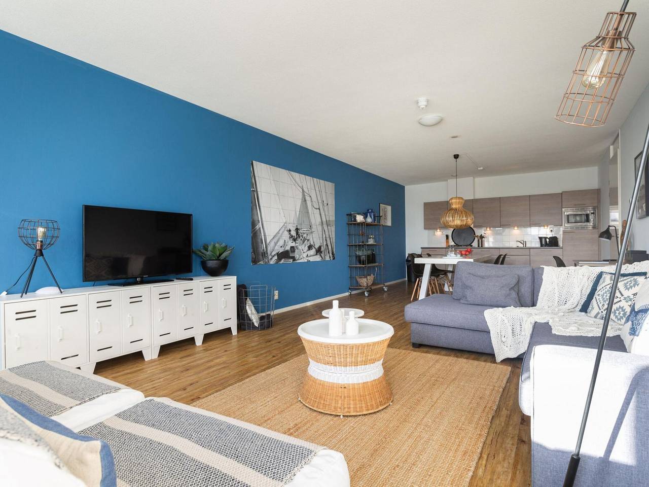 Geheel appartement, Vakantieappartement voor 4 personen met tuin in Scheveningen, Den Haag