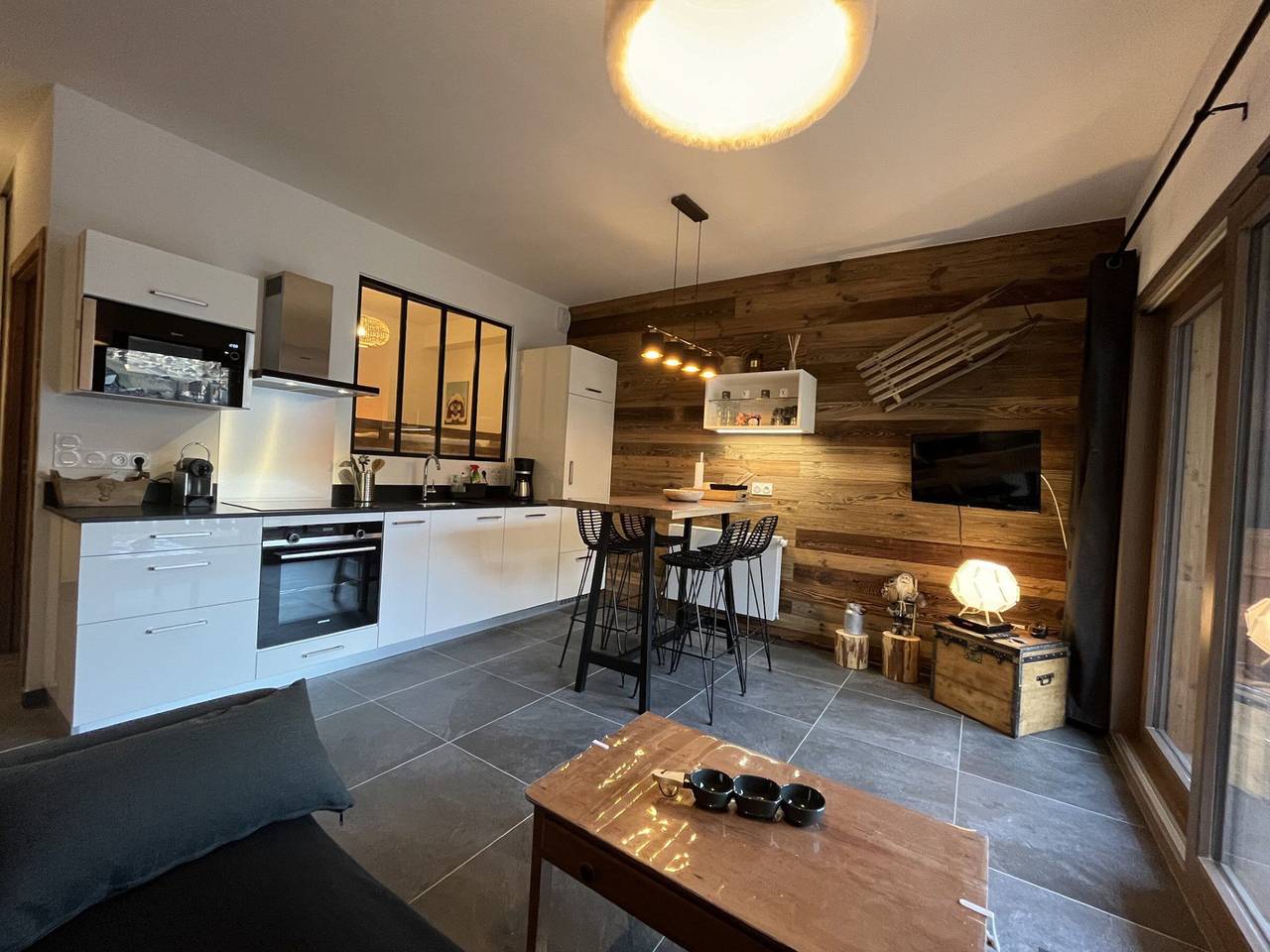 Entire apartment, Lovely 2-room apartment, valley view, Châtel, 4 pers in Châtel, Les Portes du Soleil