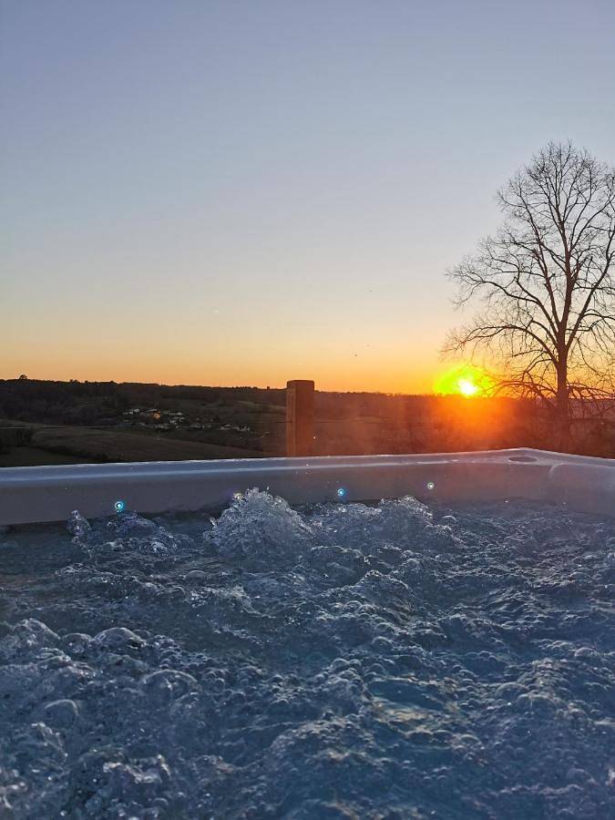 Chalet pour 6 personnes, avec jacuzzi ainsi que jardin et piscine - 1