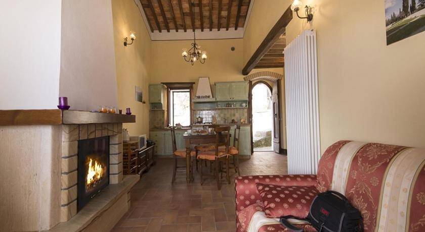 Gîte pour 2 personnes, avec terrasse et vue à Campiglia d'Orcia