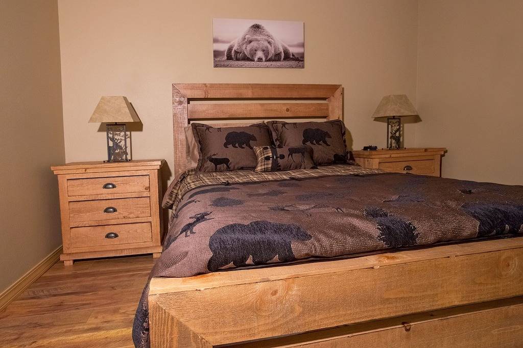 Log Cabin for 4 Guests in Cody (WY), Absaroka Range