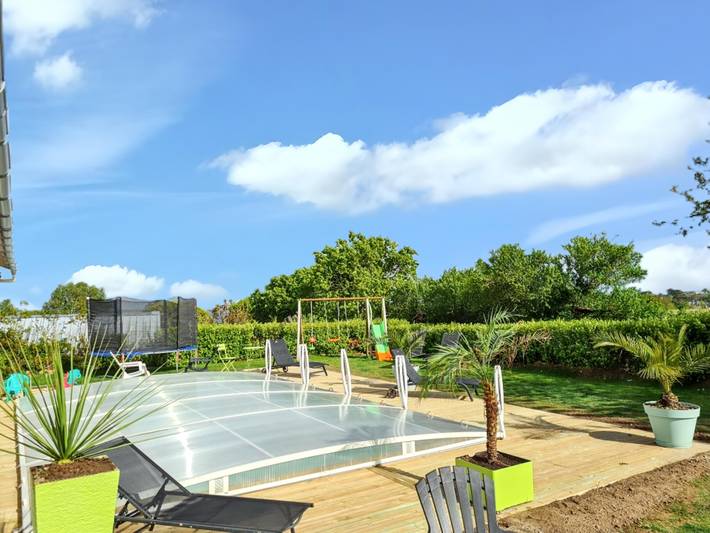 Location de vacances pour 8 personnes, avec jardin et piscine à Plougonvelin - 3