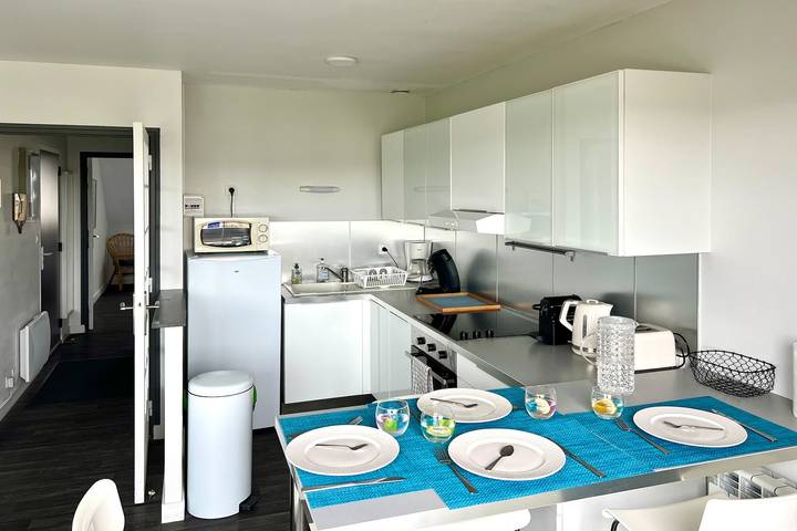 Ganze Wohnung, Ferienwohnung für 4 Personen mit Balkon in Paramé, Saint-Malo