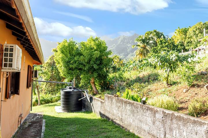 Charming house with sea and mountain views in Trois-Rivières in Trois-Rivières, Guadeloupe (Caribbean)