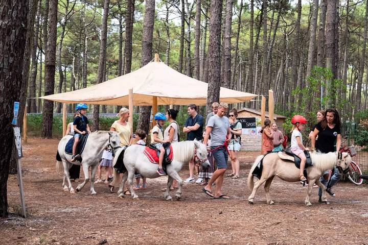 Camping für 4 Personen, mit Terrasse in Lacanau - 4