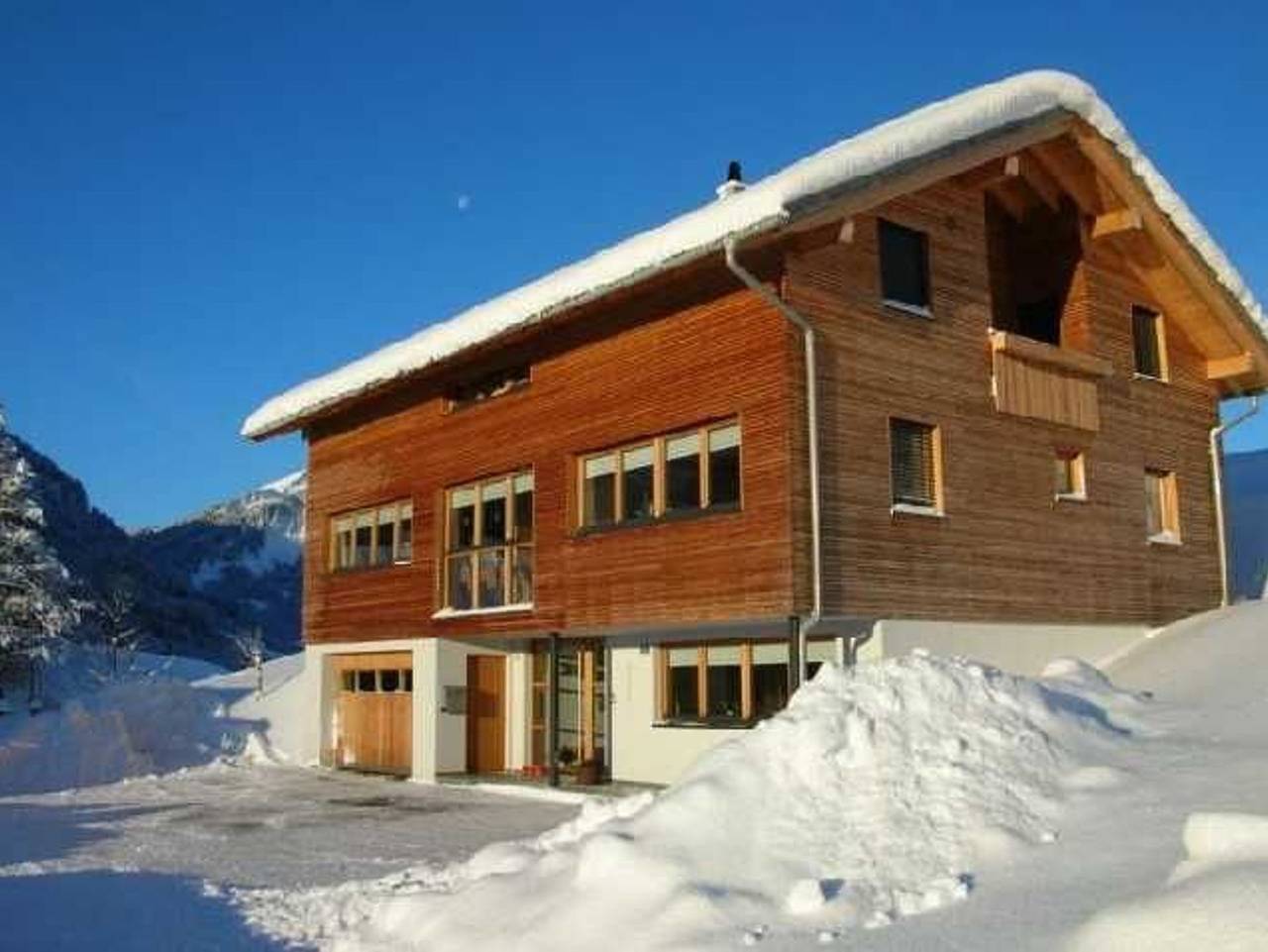 Ganze Ferienwohnung, Moosbrugger Erna - Haus Erna - Wohnung Dorfblick in Schoppernau, Bregenzerwald