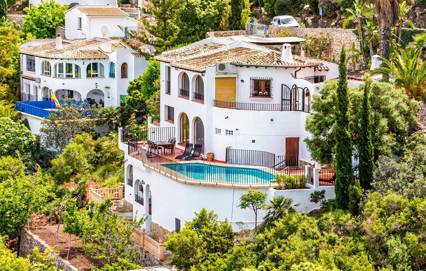 Geräumige Ferienwohnung mit Pool und Terrasse, 1,5 km vom Río del Molinell entfernt in Monte Pego, Pego