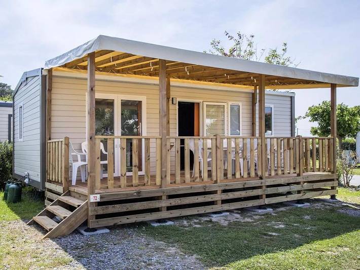Mobil home pour 6 personnes, avec bassin pour enfant dans Torreilles-Plage - 2