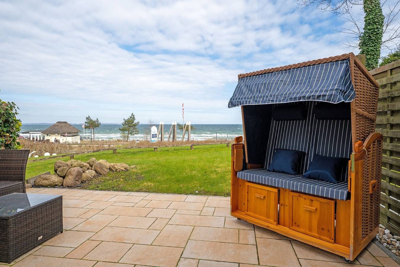 Ganze Ferienwohnung, Meerblick Lounge in Themenstrände Scharbeutz, Ostholstein