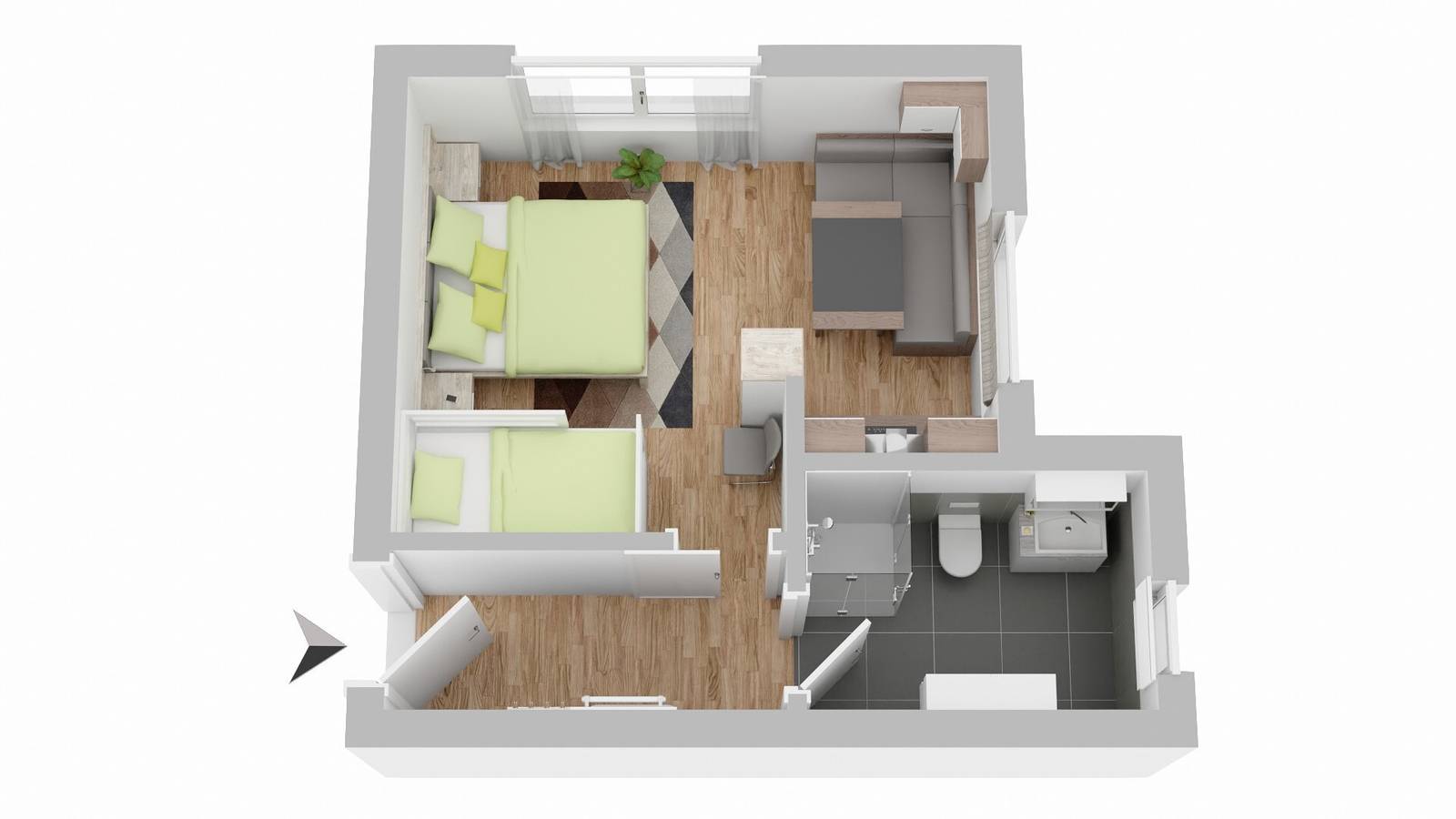 Entire apartment, Apartment "Home by the Spa Gardens" with Mountain View and Wi-Fi in Bad Reichenhall, Berchtesgarden Alps