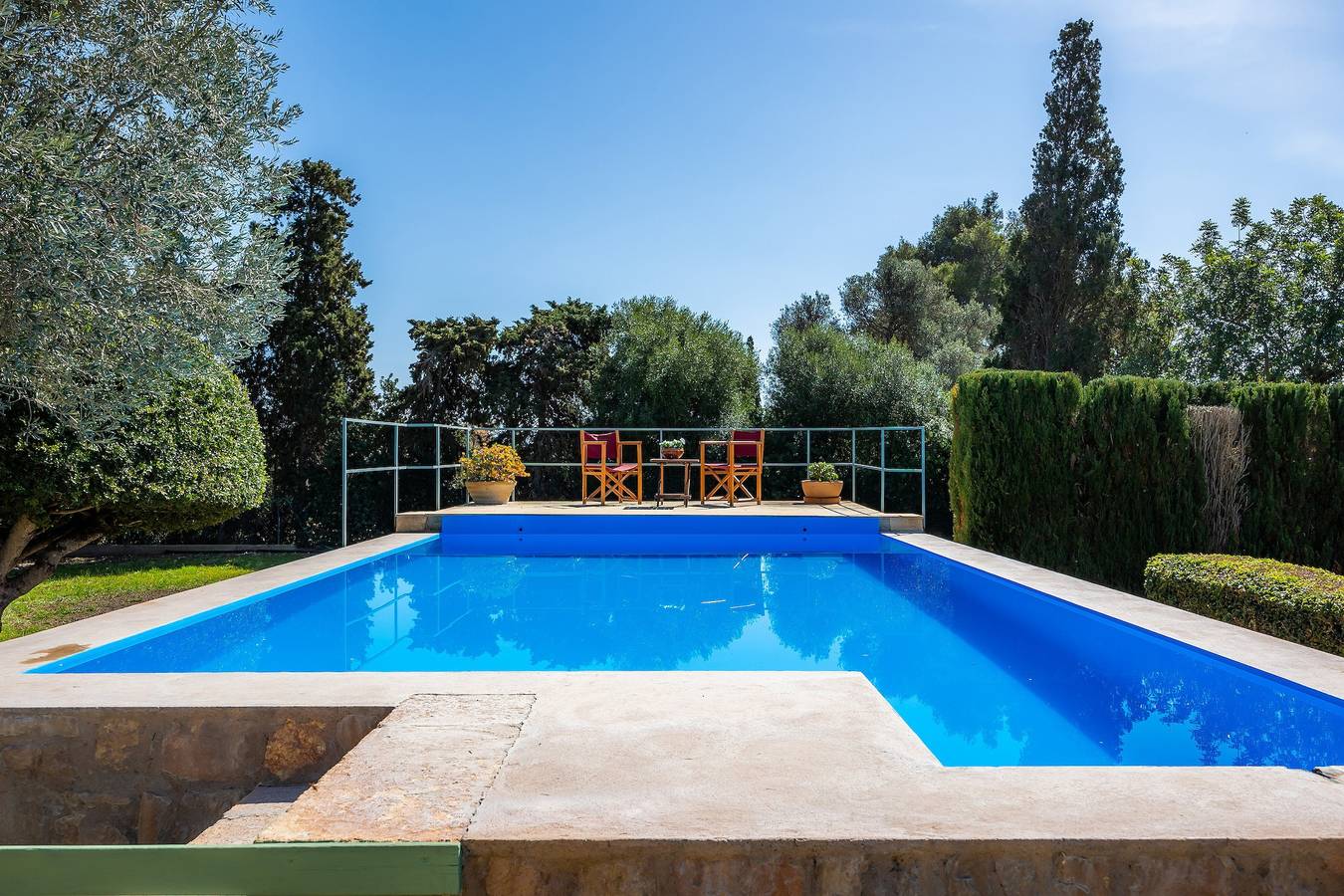 Finca 'Can Pamboli' mit Bergblick, Wlan und Klimaanlage in Port Nou, Son Servera