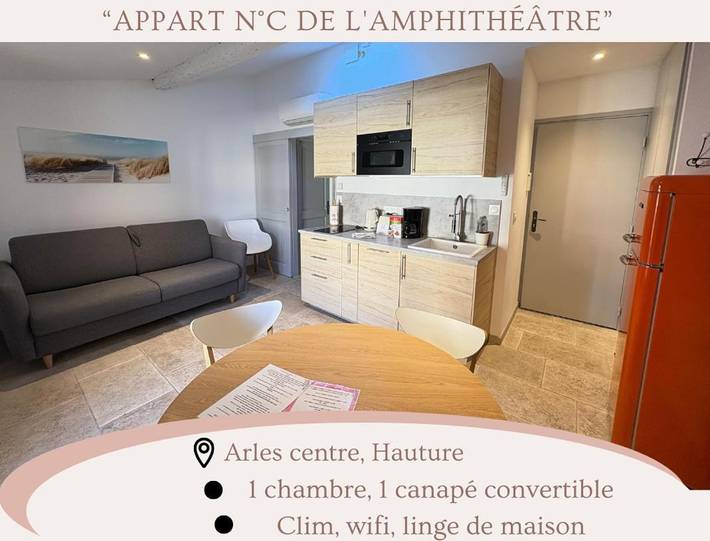 Gîte pour 2 personnes, avec vue dans Arenes D Arles - 4