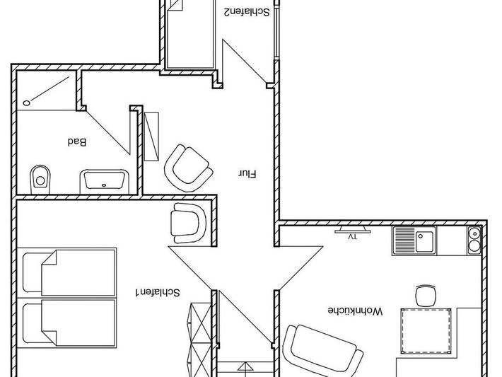 Ferienwohnung für 3 Personen im Pfälzer Wald - 2