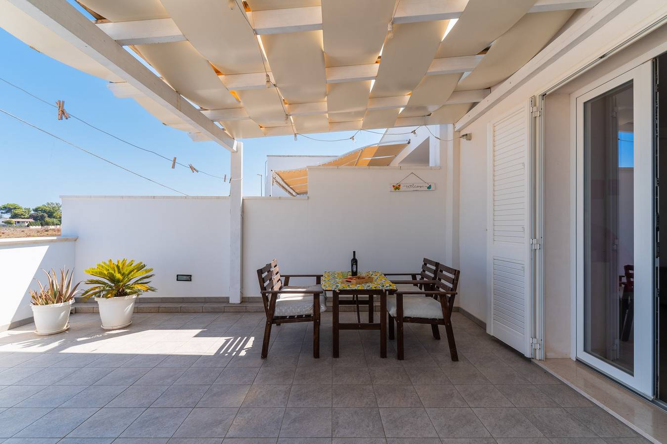 Casa vacacional 'Donasand_torre San Giovanni' con terraza privada y balcón in Torre San Giovanni, Ugento
