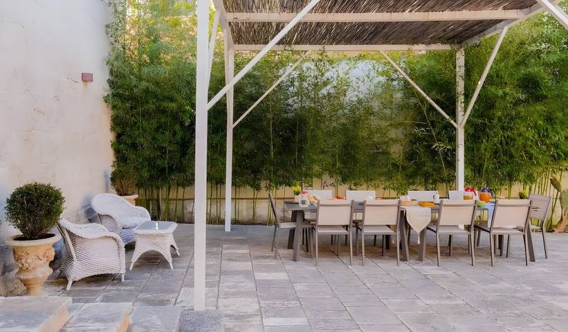 Location de vacances pour 21 personnes, avec jardin, animaux acceptés à Martano - 4