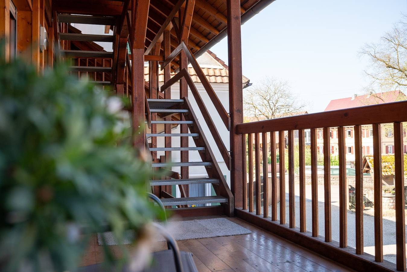 Ganze Wohnung, Apartment 'Rheinaue' mit Gemeinschaftsgarten, Balkon und Wlan in Ichenheim, Neuried