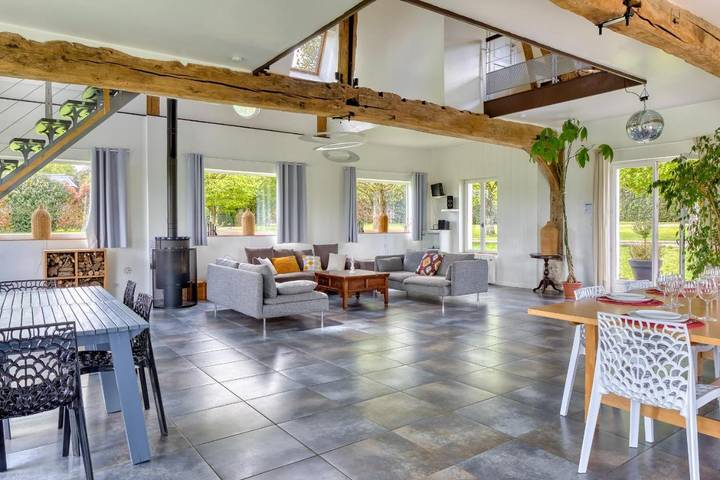 Location de vacances pour 15 personnes, avec terrasse et jardin à Sigy-en-Bray - 3