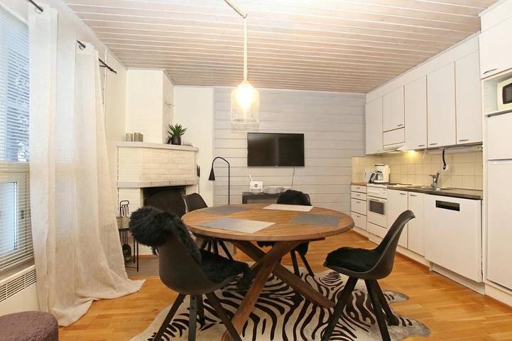 Appartement de vacances pour 9 personnes, avec sauna et terrasse