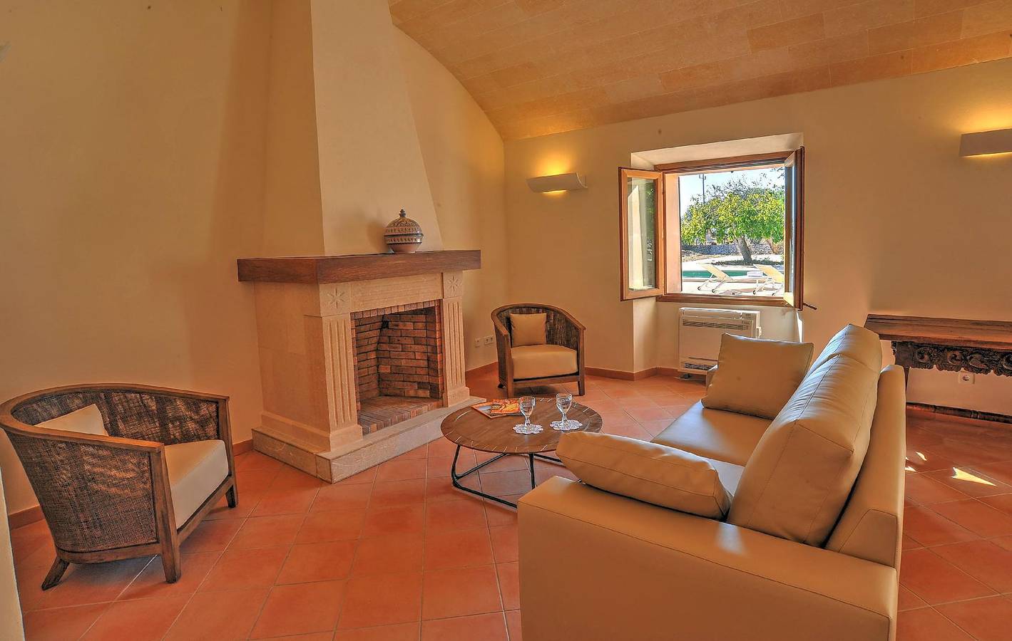 Finca with old windmill tower on Mallorca in Santanyí, Mallorca Sur
