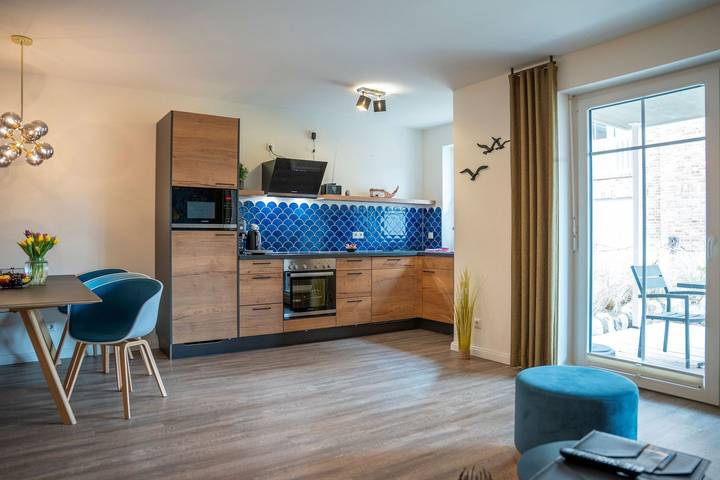 Ganze Wohnung, Wellnessfeeling für Kind und Hund in Hafen Büsum, Büsum