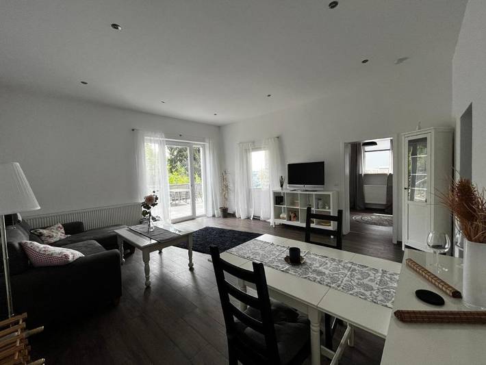 Ferienwohnung für 2 Personen, mit Terrasse und Ausblick in Schönberg (Bayern)