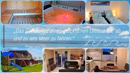 Ferienhaus für 6 Personen, mit Ausblick und Garten sowie Sauna, mit Haustier in Greetsiel