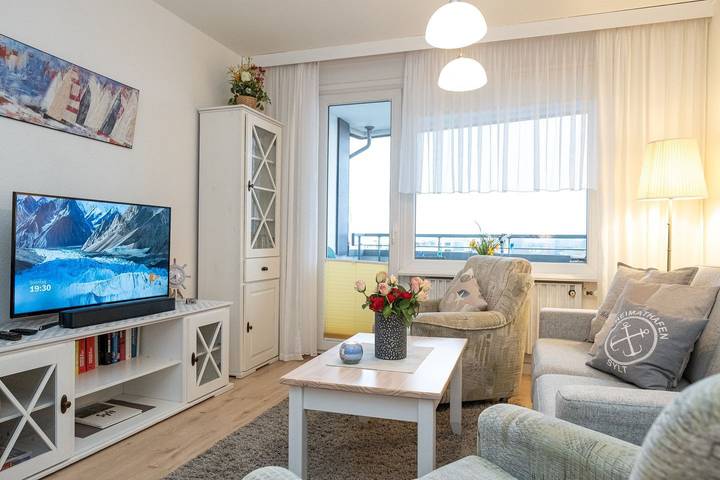 Ganze Wohnung, Komfortable Ferienwohnung mit Balkon im Herzen Westerlands in Westerland, Sylt (Gemeinde)