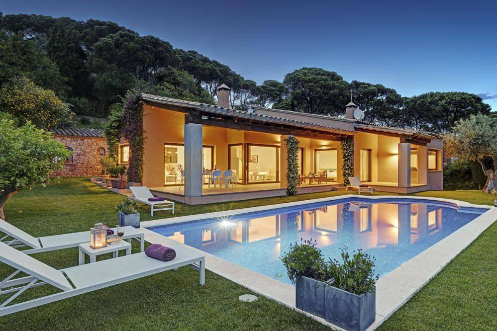 Huur villa met zwembad in Begur, Casa de camp in Begur, Costa Brava