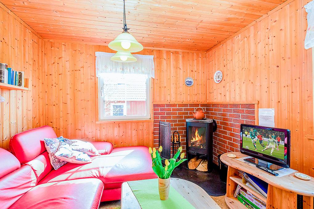 Vakantiehuis voor 6 personen met terras in Krakow am See, Mecklenburgse meren