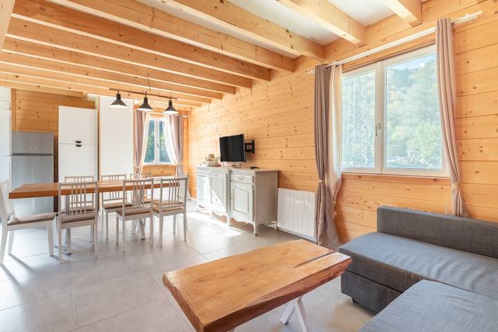 Laruns: Holz-Cottage (6 Pers.) in Laruns, Béarn