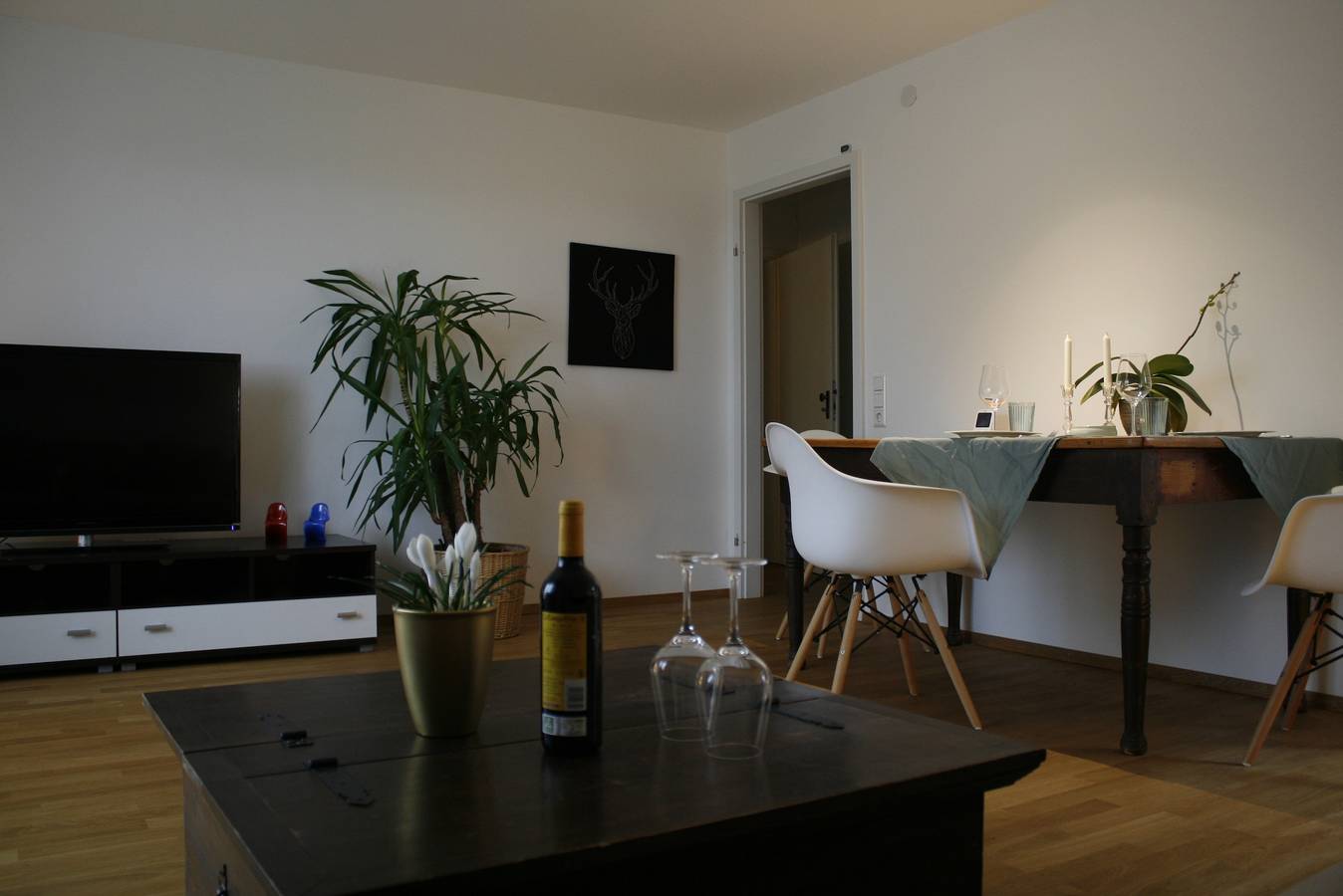 Ganze Wohnung, Ferienwohnung 'Weitblick' mit Bergblick, Balkon und Wi-Fi in Freiamt, Südschwarzwald
