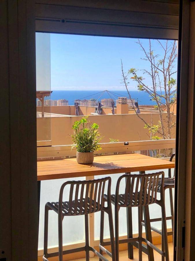 Appartement de vacances pour 4 personnes, avec piscine ainsi que balcon et vue - 1