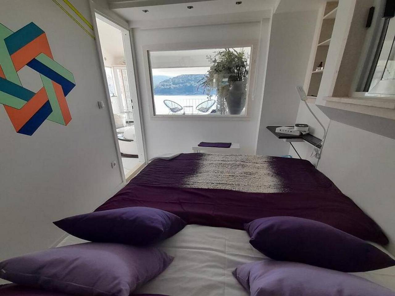 Ganze Wohnung, Ferienwohnung für 2 Personen mit Meerblick in Brac