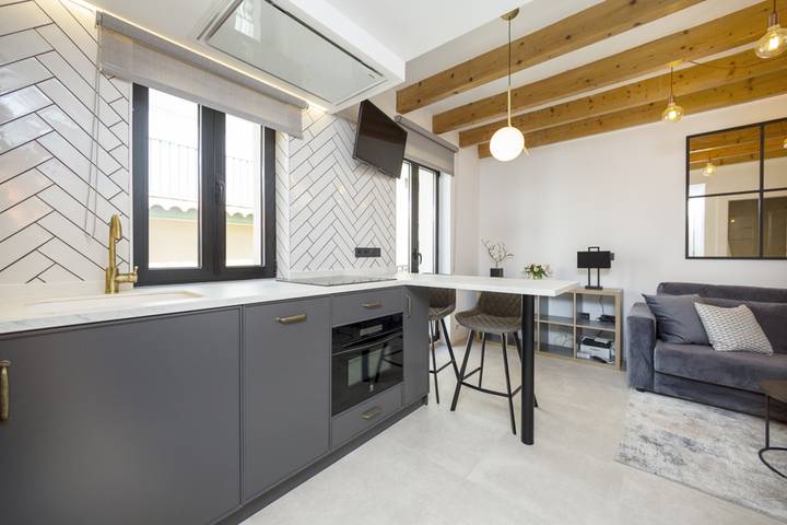 Loft voor 3 personen, met Balkon in 