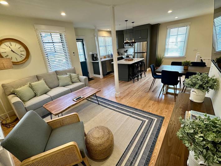 Gîte pour 6 personnes, avec terrasse à Newport