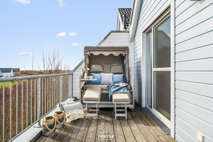 Ferienwohnung für 4 Personen, mit Ausblick und Sauna sowie Balkon, mit Haustier an der Schlei-Ostsee - 2