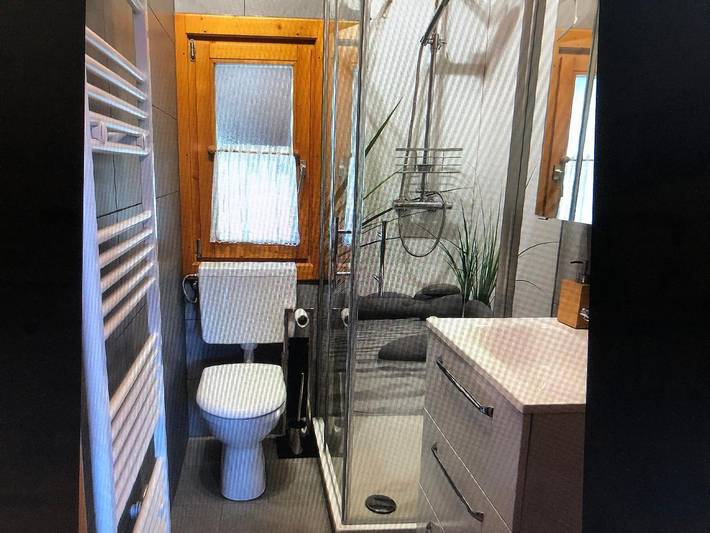 Hütte für 4 Personen, mit Balkon und Balkon/Terrasse sowie Garten und Sauna in der Oberpfalz