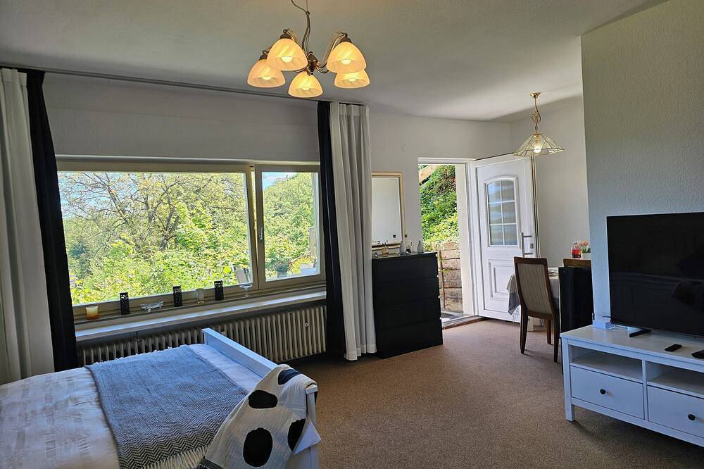 Ganze Wohnung, Rheinblick Schlösschen (Harry):  on der größter Rheinschleife mit Terrasse in Boppard, Mittelrhein