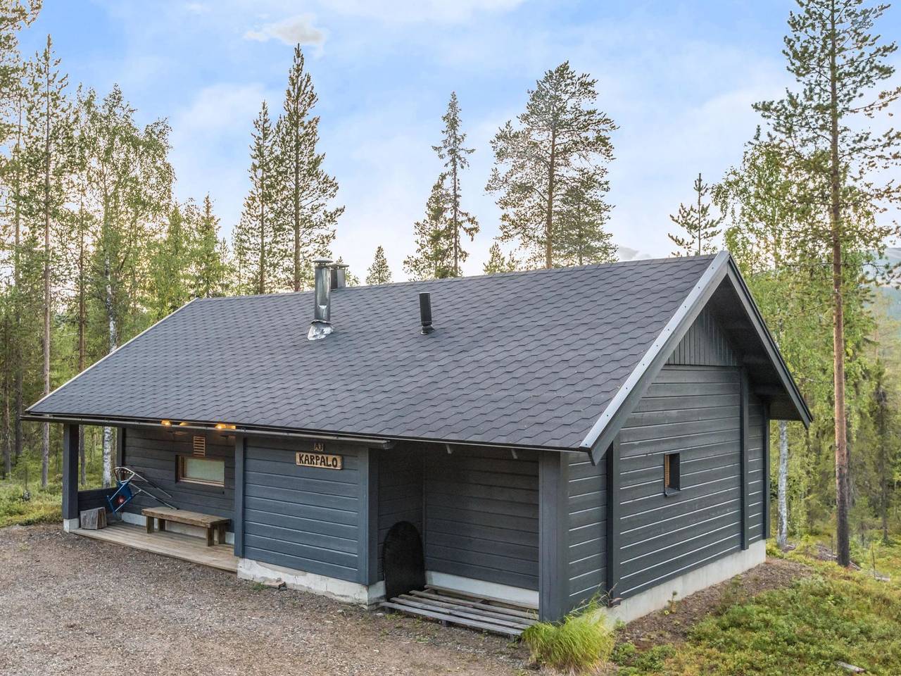 Neljä vuodenaikaa a1/karpalo in Ylläsjärvi, Lappland